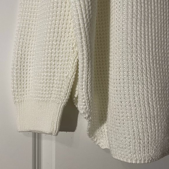 Core Life Cotton Blend White Sweater - XL - Picture 5 of 7
